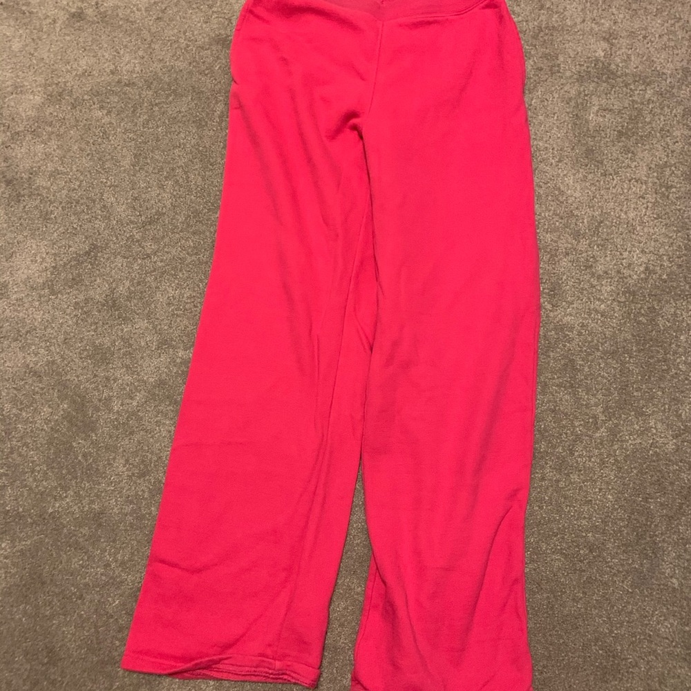 Pink sweatpants